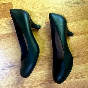 Never Worn Black Patent Leather Heels